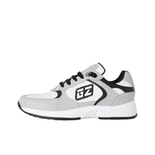 Giuseppe Zanotti GZ Runner Амортизация Низкий Топ Спортивная Повседневная Обувь Мужская Серый