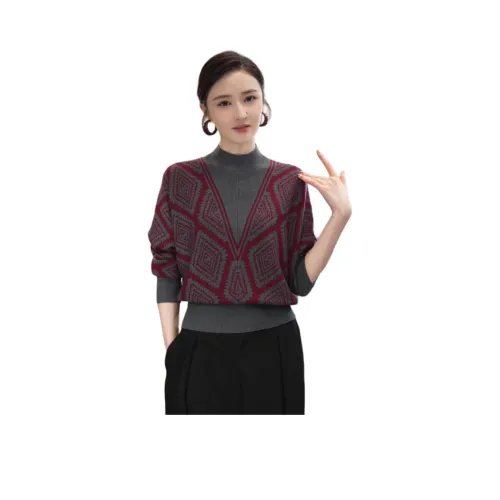 TANGXI Красный Женский Трикотаж