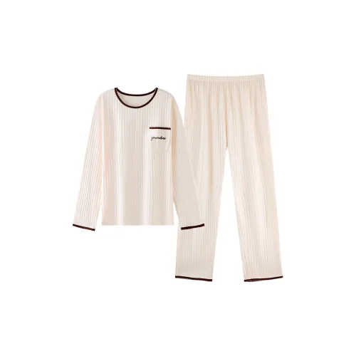 Herbal Primer Ecru Женские Пижамные Комплекты