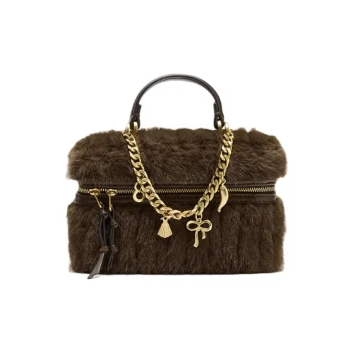 ZARA Полиэстер Сумка Стандартная Женская Коричневая