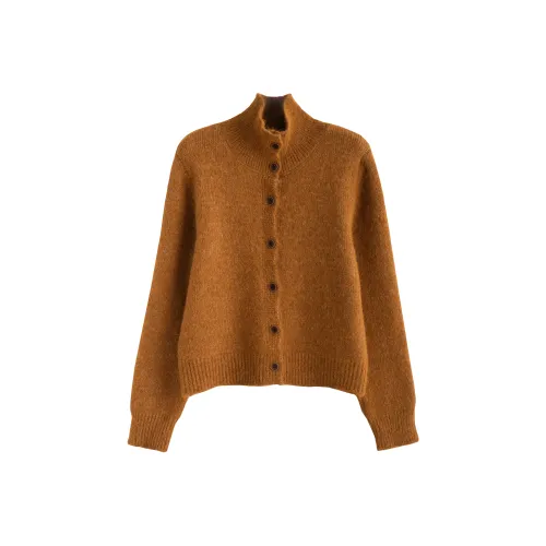 Tonlion Винтажный коричневый женский трикотаж