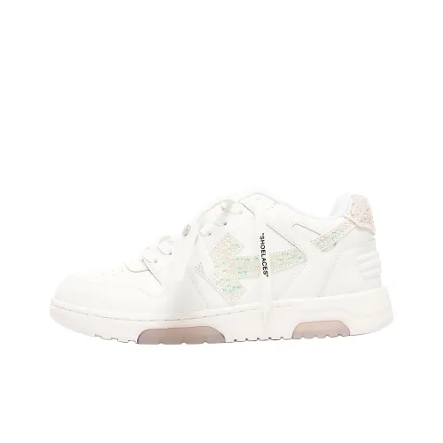 Off Белый Out Of Office Низкий Топ Стильные Скейтбординги Мужской Белый