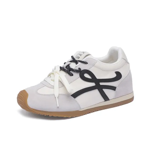 WOOS BOBO Дышащий Легкий Увеличивающий Высоту Низкий Топ Повседневная Обувь Женская