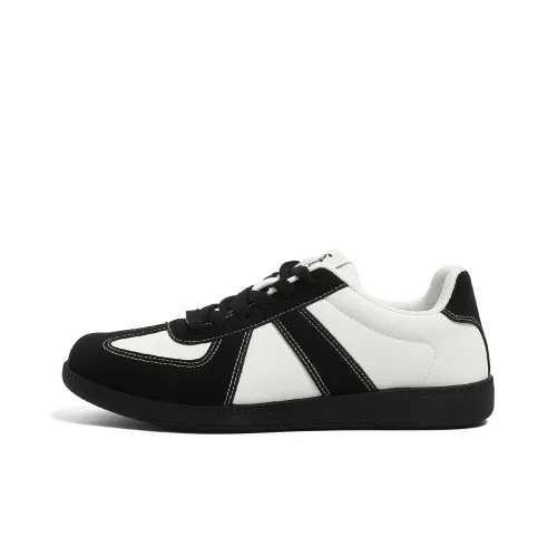 FOREVER 21 Низкие кроссовки для скейтбординга Мужские Белые Черные