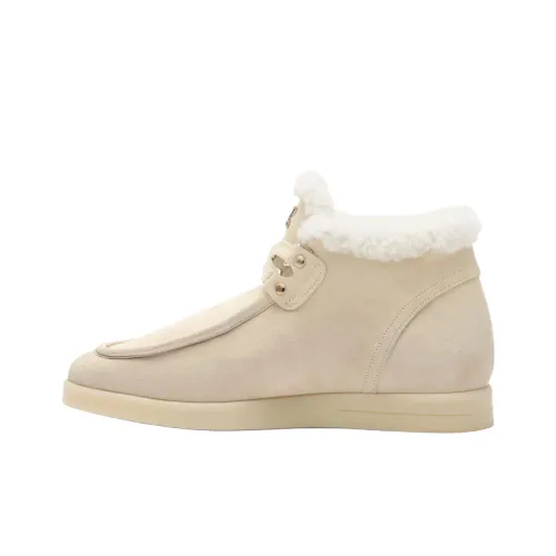 MIU MIU Dami Passage Ankle Длина (размер в длину) Сноубутсы Женские Молочно-белый
