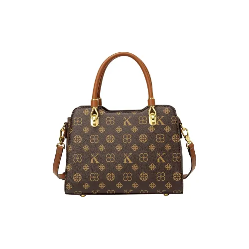 OUBOTE Коровья кожа Одно плечо Сумка Обычный Женский Кофейный