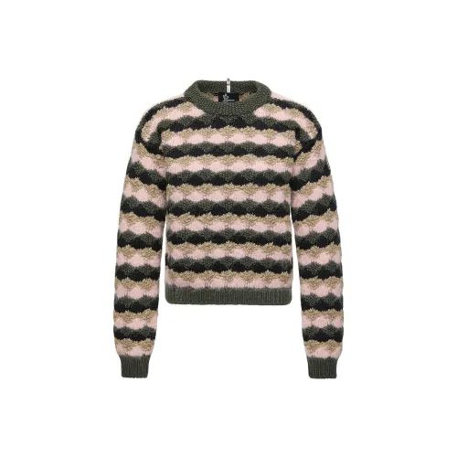 Moncler Grenoble Шерсть и Альпака Смесь Полосатый Свитер Женские