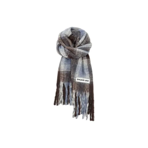 Bejirog Полиэстер Трикотаж Шарфы Унисекс