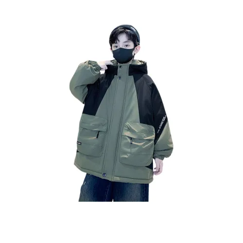 Little Redfish Хлопковый пуховик для подростков