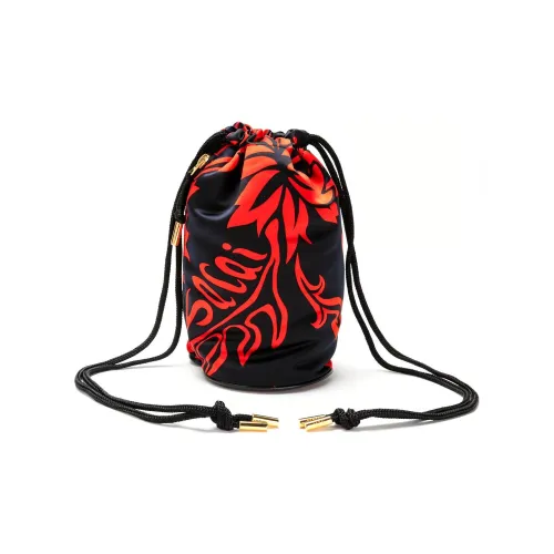 Sacai Полиэстер Шнурок Сумка Мужская Красная