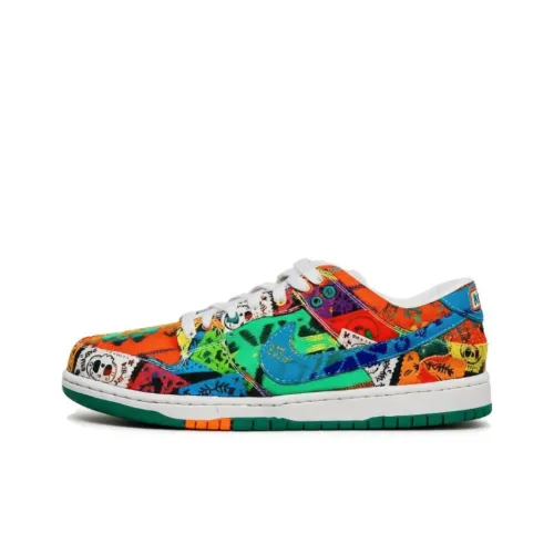 Jarritos x Nike SB Slip Resistant Abrasion Resistant Low Top Скейтборд Кроссовки Unisex Orange Blue White