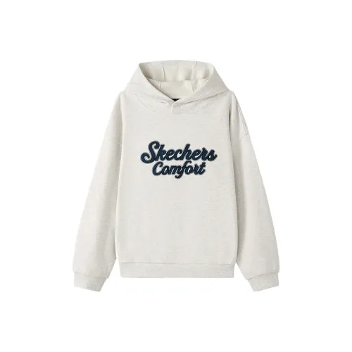 Skechers Светлый Фотиния Серый 0248 Унисекс Свитшоты