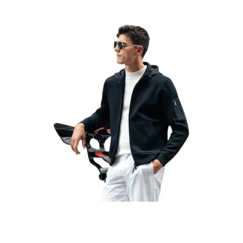 Mr.Bu Черный цвет рояля Мужские куртки