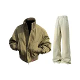 Армейский зеленый + грязно-желтый