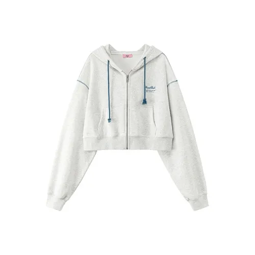 CHUU Светлый Фотиния Серый Женский Короткий Пальто