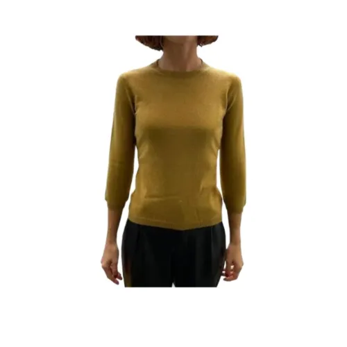 LA ROSEE Желтые Женские Свитера