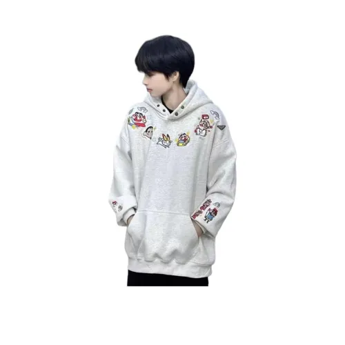 PWUE Светло-серый Унисекс Свитшоты