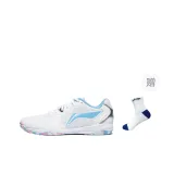 Standard White/Moon White Blue+Free 1 Pair of Socks (Random Color)  
Стандартный Белый/Лунный Белый Синий+Бесплатно 1 Пара Носков (Случайный Цвет)