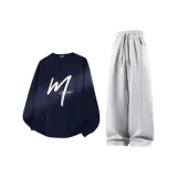 [2 пачки] Темно-синий (MA Лайфстайл Радость) + Фотиния серый (MA Лайфстайл Радость Логотип на штанах)