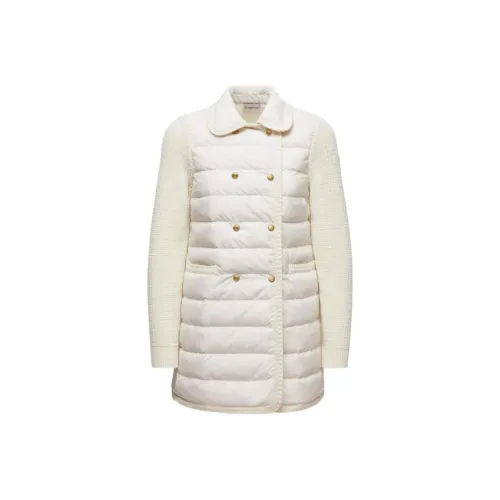 Moncler Шерсть и Кашемир Утепленный Кардиган Пуховик Женские