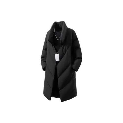 VPDP Минималистский черный унисекс пуховики