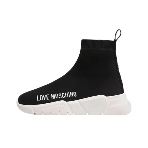 LOVE MOSCHINO Ботильоны 3 см Женские Черные