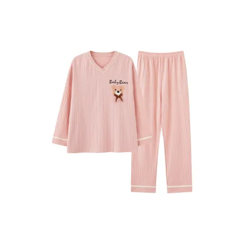 MADALLO Pink Women's Pajama Sets MADALLO Розовый Женские Пижамные Комплекты