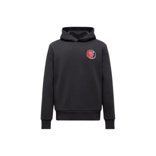 Moncler Черный Серый Цвет Мужские Свитшоты