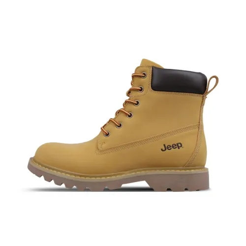 JEEP Короткий Мартин Boot Мужской Земляной Желтый
