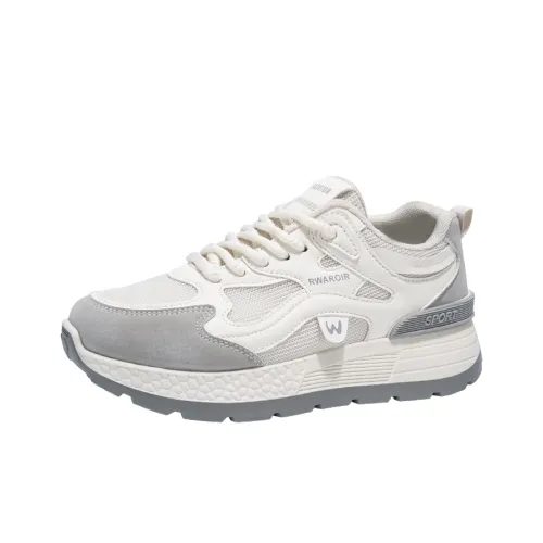 Yalu Preferred Высота Увеличивающая Устойчивый к истиранию Дышащий Противоскользящий Низкий Топ Кроссовки с Толстой Подошвой Женские