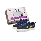 Синий/Желтый Lightning, с флисовой подкладкой (темно-синие шнурки)