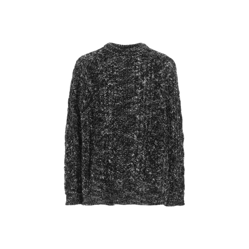 Yohji Yamamoto Y'S For Men FW25 ARAN KNIT Круглый вырез Свитер Мужской