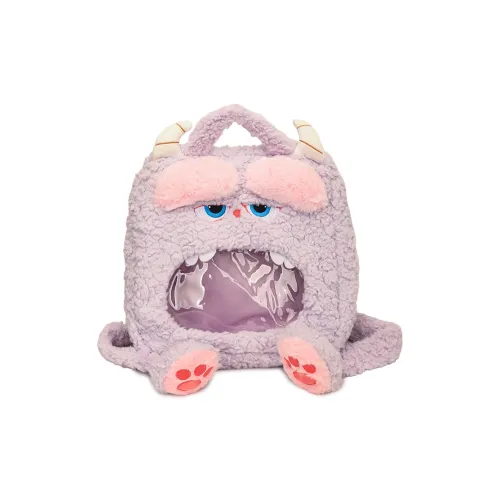Kaka Tree Плюшевый Рюкзак Стандартный Женский Фиолетовый Желтый Розовый Зеленый