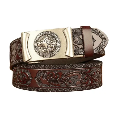 Devanro Ремни из коровьей кожи Мужской 3,5 см