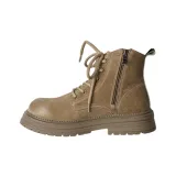 Хаки, застежка-молния, флисовая подкладка, размер обуви