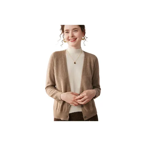 H YXIANG Кашемир Свитер Женские