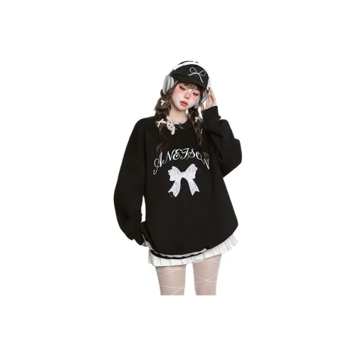 FLIM Черный Женский Свитшот