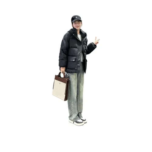 QIAOMONVHAI Хлопковый пуховик женский