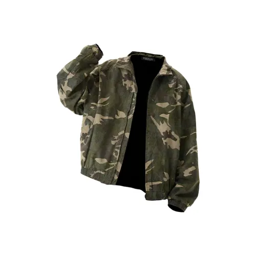 SNEIKLAU Камуфляж Унисекс Куртки