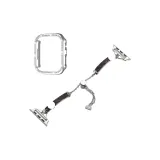 Серебряный + Один ромб вырез, серебряный корпус