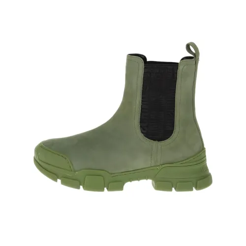 LOVE MOSCHINO Короткий Челси Женские Зеленый