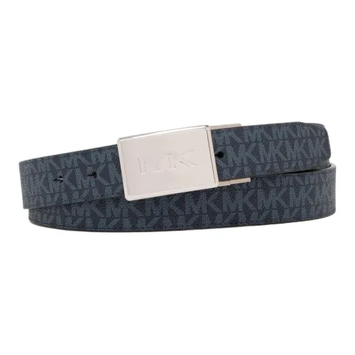 MICHAEL KORS Ремни из искусственной кожи Мужской Темно-синий Синий