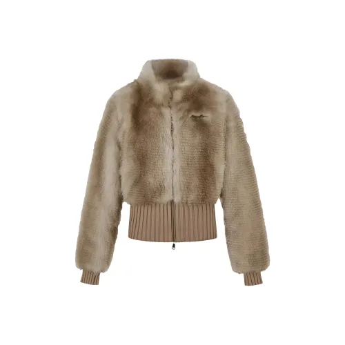 VKXOW Кофе Женские Бархатные Куртки