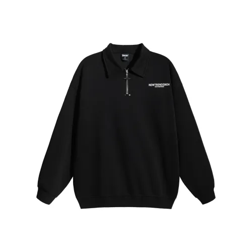 ZMOH Source Qi series Поло-свитшот с воротником Унисекс