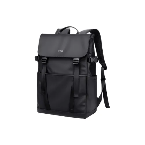 POLO Ткань Рюкзак Большой Мужской Черный Серый