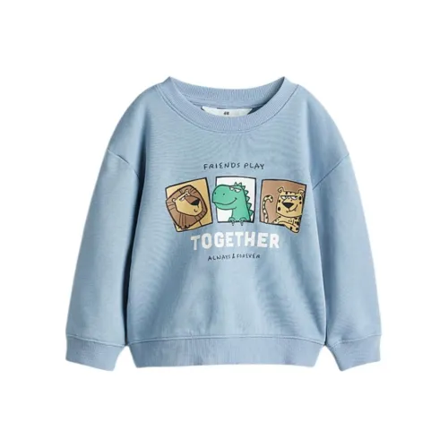 H M Светло-синий Kids Свитшоты