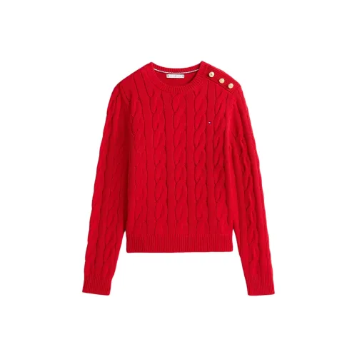Tommy Hilfiger Женские Свитера Красного Цвета