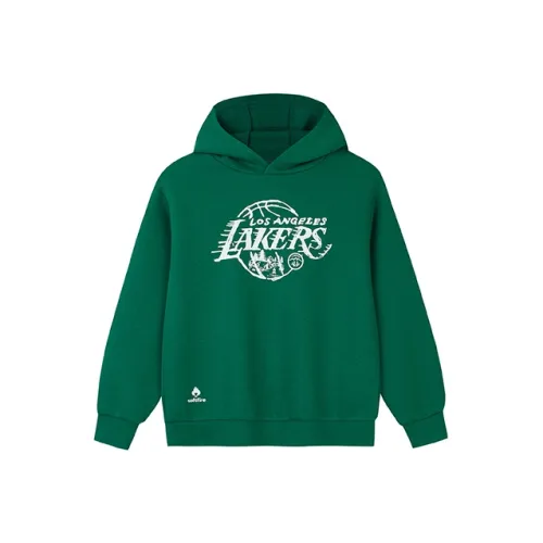 NBA Свитшот Los Angeles Lakers Зеленый Подростки