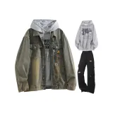 Washed Yellow Clay + Gray + Black Parachute Pants  
Вымытые Желтые Глина + Серый + Черный Парашютные Штаны