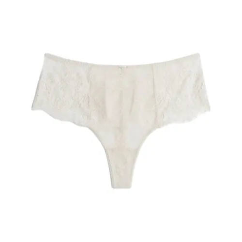 H M 1 Pack Light Beige Women's String